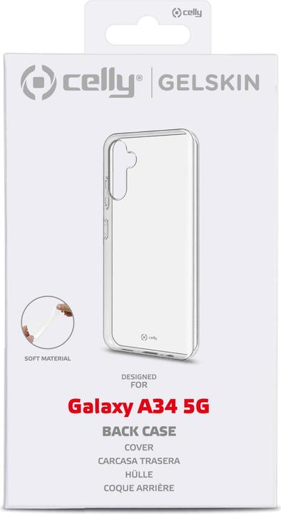Actual product image Celly Gelskin (Samsung Galaxy A34 5G)