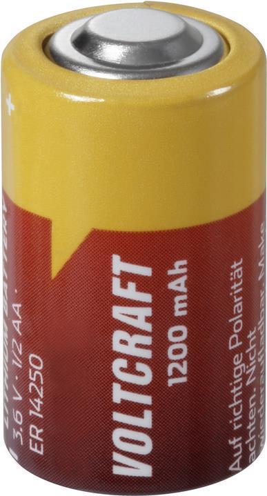 Produktbild Voltcraft Spezial-Batterie 1/2 AA Lithium 3.6 V 1200 mAh 1 St. (1 Stk., 1/2 AA, 1200 mAh)
