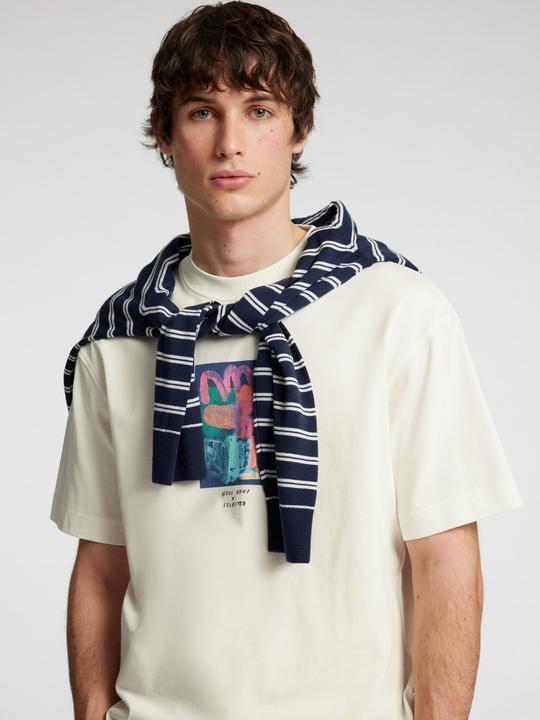 Actual product image Selected Homme Print T-Shirt (L)