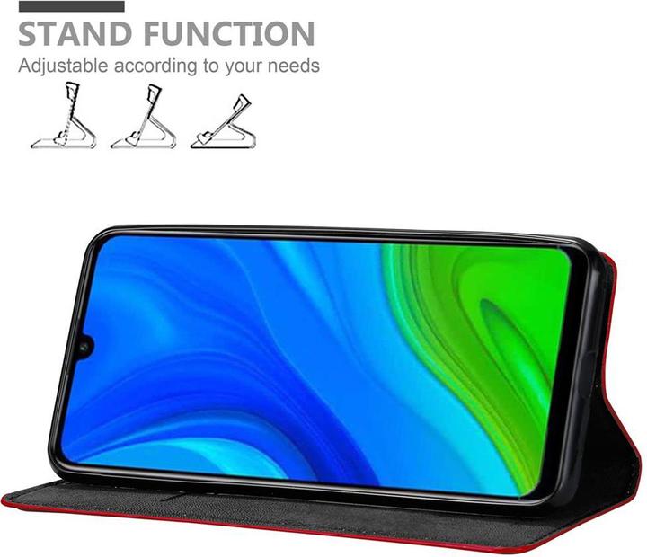 Actual product image Cadorabo Book Invisible Magnet Cover (Huawei P Smart (2020))