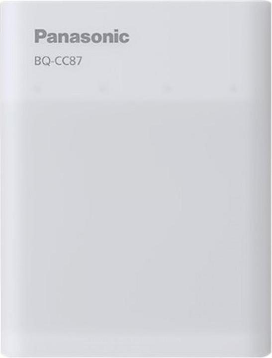 Immagine prodotto Panasonic caricatore da viaggio USB eneloop Smart Plus BQ-CC87 (4 pz., AA, AAA, 2000 mAh, Batteria + Caricabatterie)