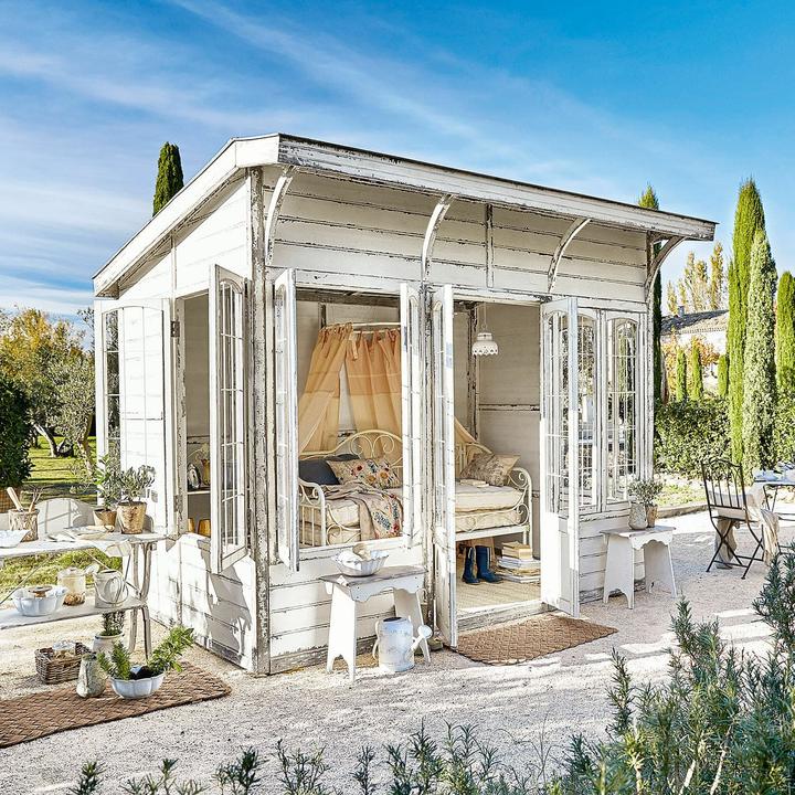 Immagine prodotto Loberon Casetta da giardino South Coventry bianco antico