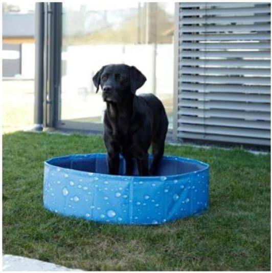 Actual product image Kerbl Dog pool Bubble, paddling pool for dogs, robust scratch-resistant Foldable, 2 gr. (Dog pool)