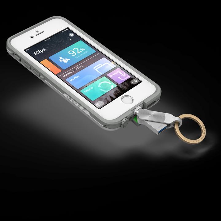 Produktbild Adam Elements iKlips Duo+ (64 GB, Lightning, USB 3.1)