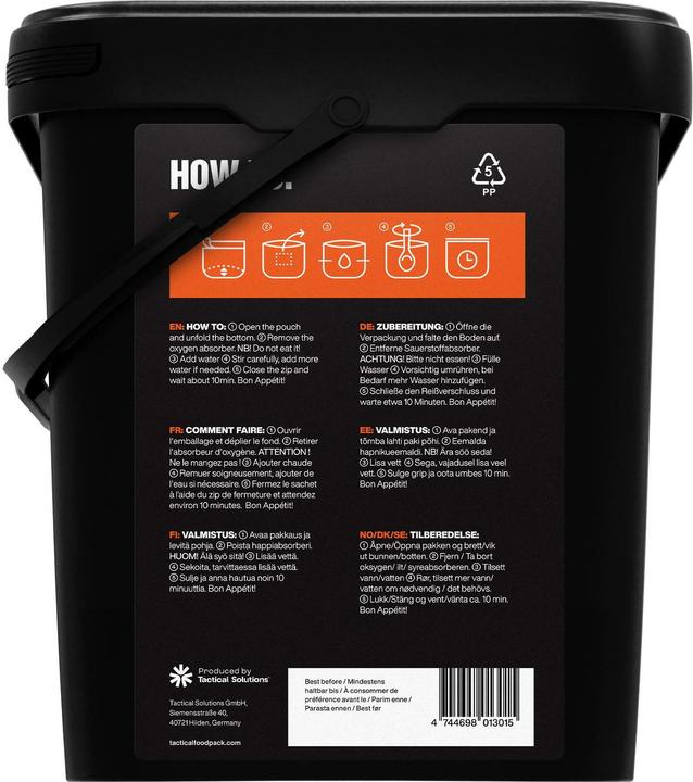Produktbild Tactical Foodpack Weekpack Alpha (2100 g)