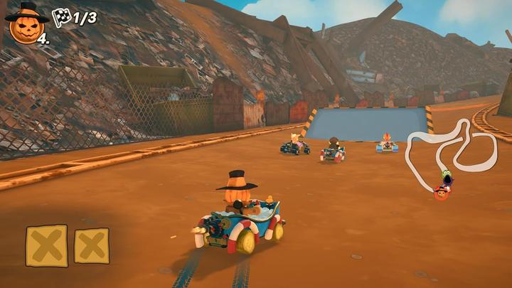 Produktbild Moorhuhn Kart 4 (PS4, DE)