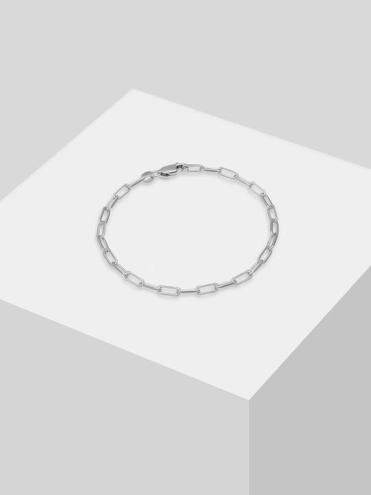 Image du produit Elli Basic Gliederkette Ovales Design (16 cm, Argent Sterling)