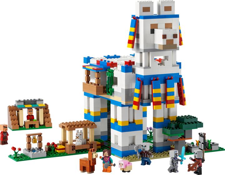 Actual product image LEGO The llama village (21188, LEGO Minecraft)