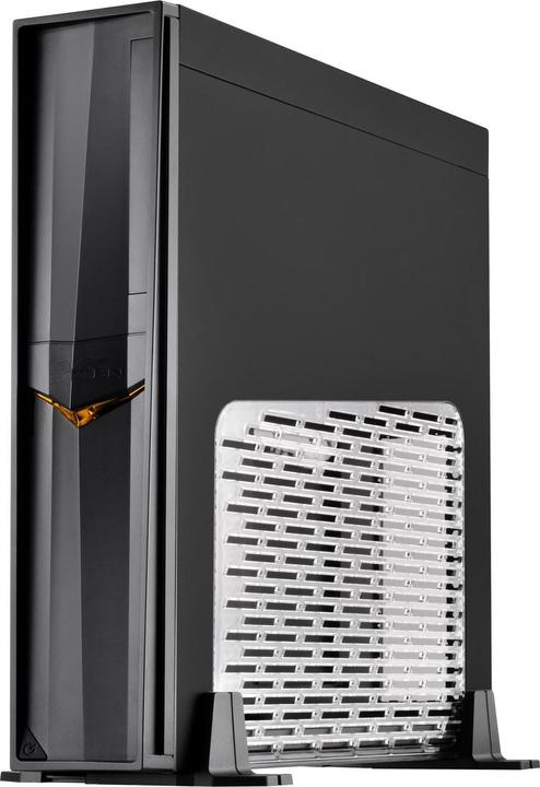 Produktbild Silverstone SST-RVZ02B-W - Raven Mini-ITX schmales Gaming Computer Gehäuse mit Fenster, schwarz (Mini-ITX)