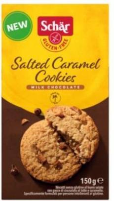 Actual product image Schär Salted Caramel Cookies gluten free (1 pcs., 150 g)