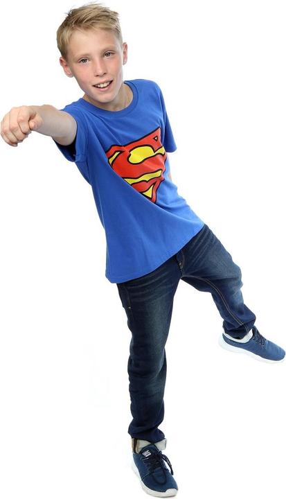 Immagine prodotto Superman Logo Maglietta Ragazzi (128)
