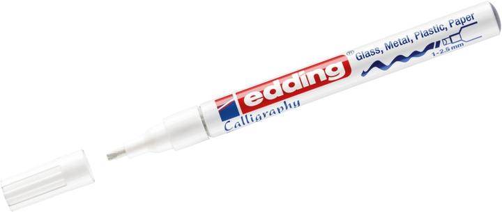 Produktbild Edding Filzstift (Weiss, 2.50 mm, 1 x)