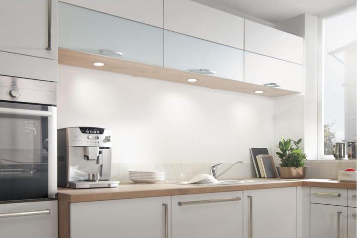 Produktbild Elektra LED Einbauleuchte (Flächenlicht) Led-Spots ø 62 mm neutralweiss schwarz (173 lm)
