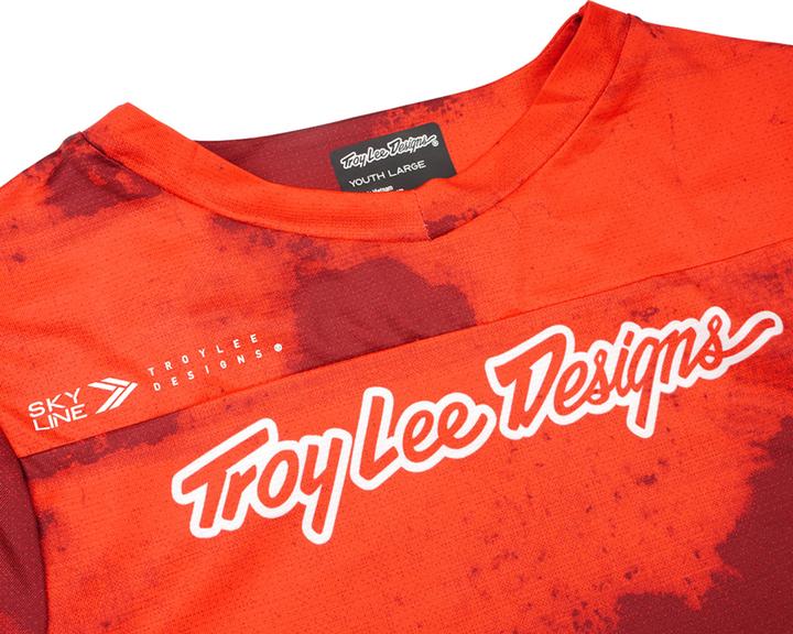 Immagine prodotto Troy Lee Designs Skyline SS Jersey, Flared, fiery red, youth L (L)