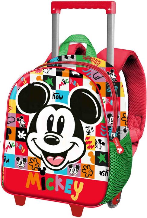 Actual product image Karactermania Small 3D Backpack with Wheels Mood