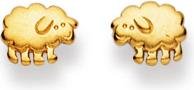 Immagine prodotto Natsumi Schmuck Orecchini a perno Oro di pecora 18K/750 (Oro giallo 750/18 K Oro giallo)