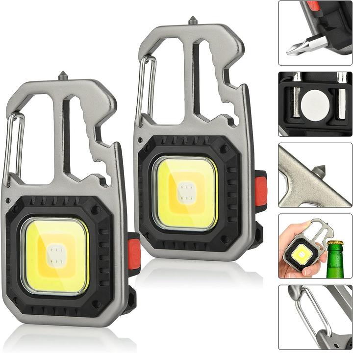 Immagine prodotto Lumina Swiss Ciondolo a clip LED Hiking Buddy Set di 2 (800 lm)