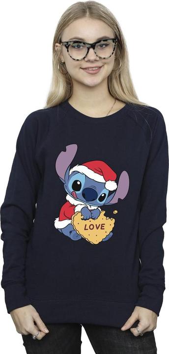Image du produit Disney - Sweat LILO AND STITCH CHRISTMAS LOVE BISCUIT - Femme (XXL)