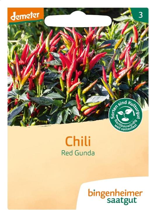 Image du produit Bingenheimer Saatgut Chili Red Gunda