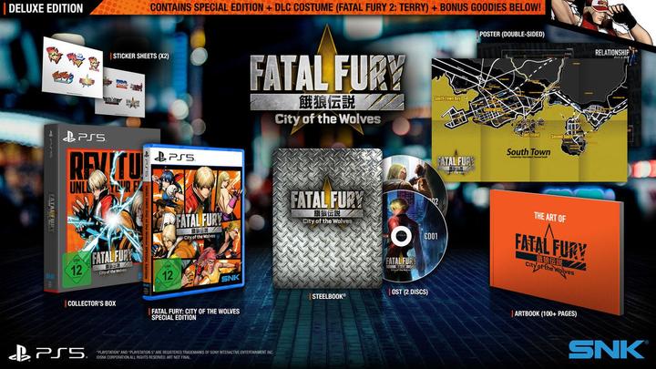 Image du produit SNK Fatal Fury City of the Wolves-Deluxe Edition (PS5, DE)