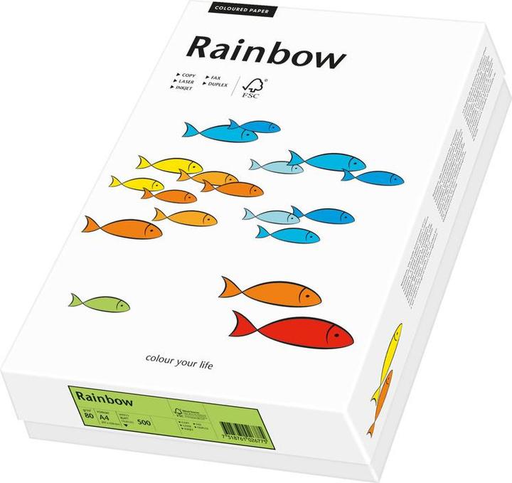 Immagine prodotto Rainbow Carta per fotocopie (80 g/m², 500 x, A4)