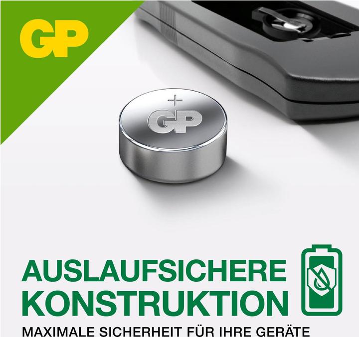 Actual product image GP Batteries Alkaline Cell (10 pcs., LR44, 105 mAh)