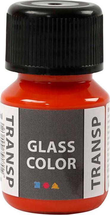 Produktbild Creativ Company Glasfarbe, transparente Farbe – Orange, 30 ml (Transparentfarbe, 30 ml)
