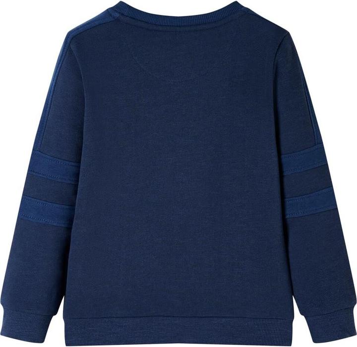 Immagine prodotto VidaXL Felpa da bambino blu navy melange 128,Materiale: 92 (128)