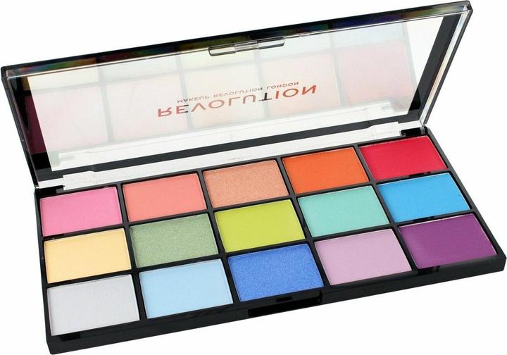 Actual product image Makeup Revolution Eyeshadow Palette Reloaded Sugar Pie (15) 1pc (Sugar Pie)