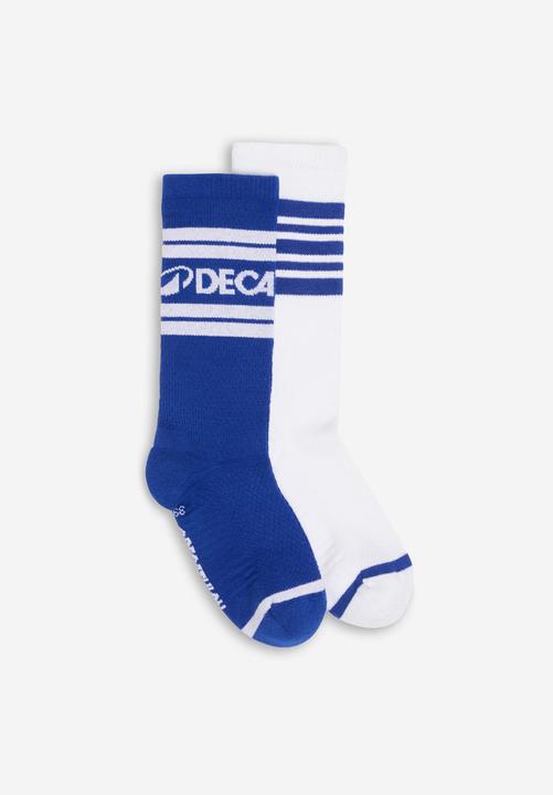 Produktbild Decathlon Socken Mid 2er-Pack - blau/weiss (43, 46)