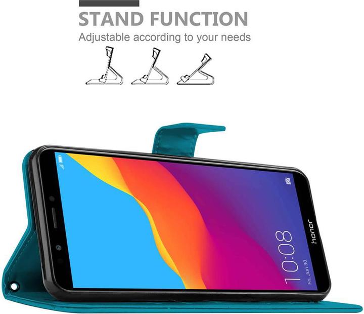 Immagine prodotto Cadorabo Copertina del libro di fiori (Huawei Y7 (2018))