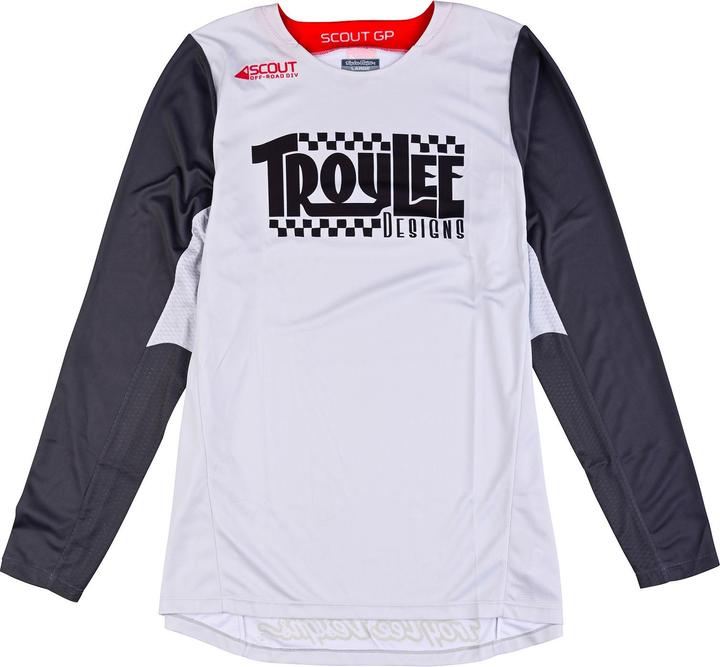 Produktbild Troy Lee Designs Scout GP Jersey, Big Lee, charcoal/fog, L (L)