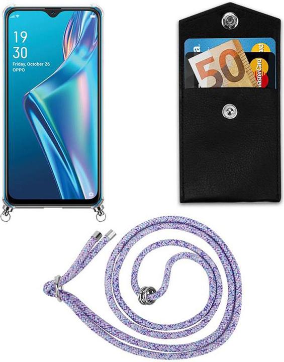 Produktbild Cadorabo TPU Handy Kette SILBER Cover