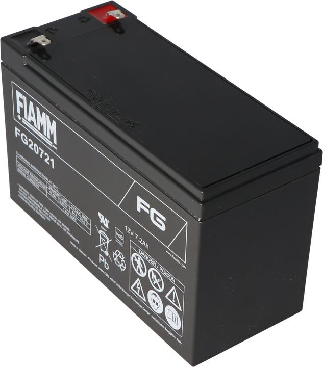 Image du produit Fiamm Batterie FG20721 avec contacts enfichables 4,8mm (12 V, 7.20 Ah)