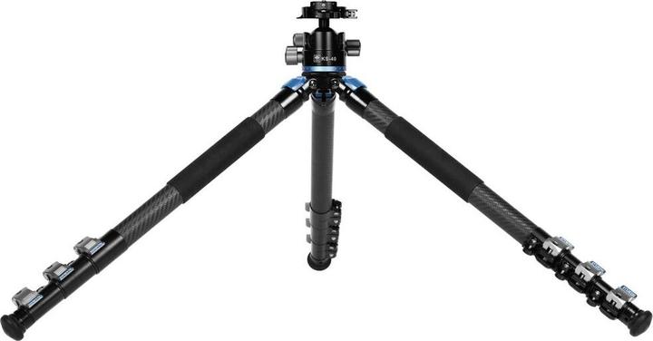 Immagine prodotto Sirui Treppiede L-324F+KS-40 treppiede da paesaggio in fibra di carbonio con testa KS-40 (Metallo)