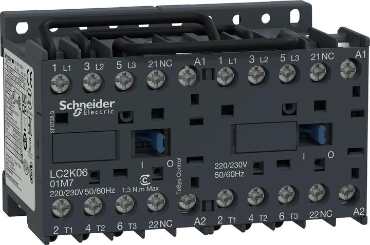 Actual product image Schneider Electric Reversing contactor 9A 24VAC