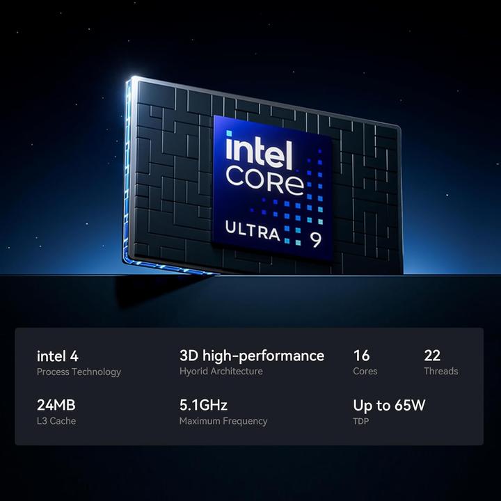 Image du produit Minisforum X7 Ti (Intel Core Ultra 9 185H, 32 Go, 1000 Go)