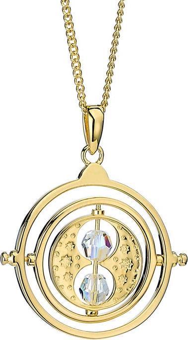 Actual product image Carat Shop Harry Potter pendentif et collier plaqué or Retourneur de Temps (Gold plated)
