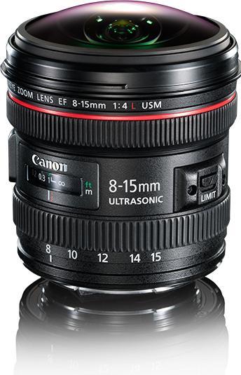 Canon EF 8-15mm f/4L Fisheye USM (Canon EF, Vollformat)