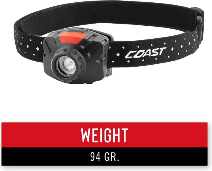 Immagine prodotto Coast Lampada frontale FL60R (455 lumen) - in confezione regalo (450 lm)
