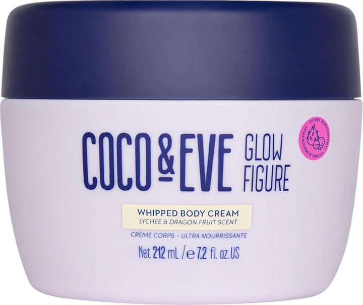 Image du produit Coco & Eve Crème pour le corps Glow Figure Whipped (Dragonfruit & Lychee Scent) (Crème pour le corps, 212 ml)