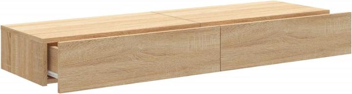 Immagine prodotto VidaXL TV Schrank mit LED-Leuchten Fernsehschrank Lowboard 2 Stk. Sonoma-Eiche