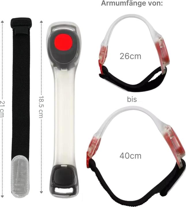 Produktbild Hermex LED-Leuchtarmband