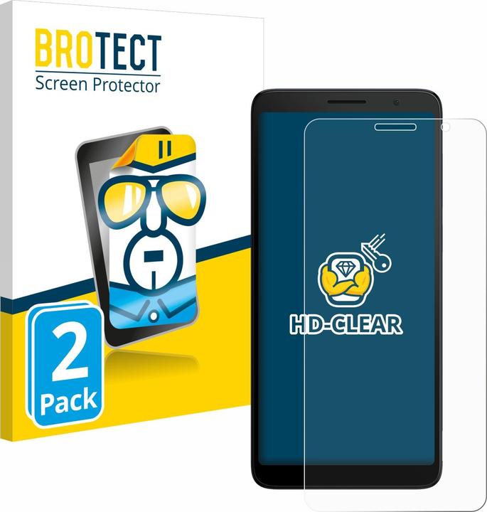 Produktbild BROTECT Schutzfolie Displayschutz Klar (2 Stück, HTC Desire 501)