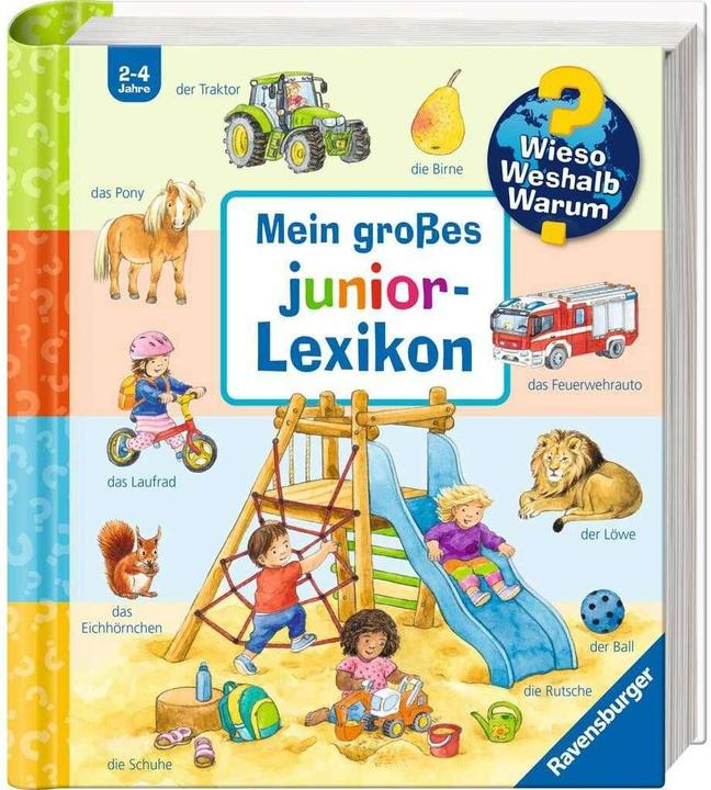 Productafbeelding Ravensburger Wieso? Weshalb? Warum? Mein grosses junior-Lexikon (Duits, Ursula Weller, Patricia Mennen, 2023)