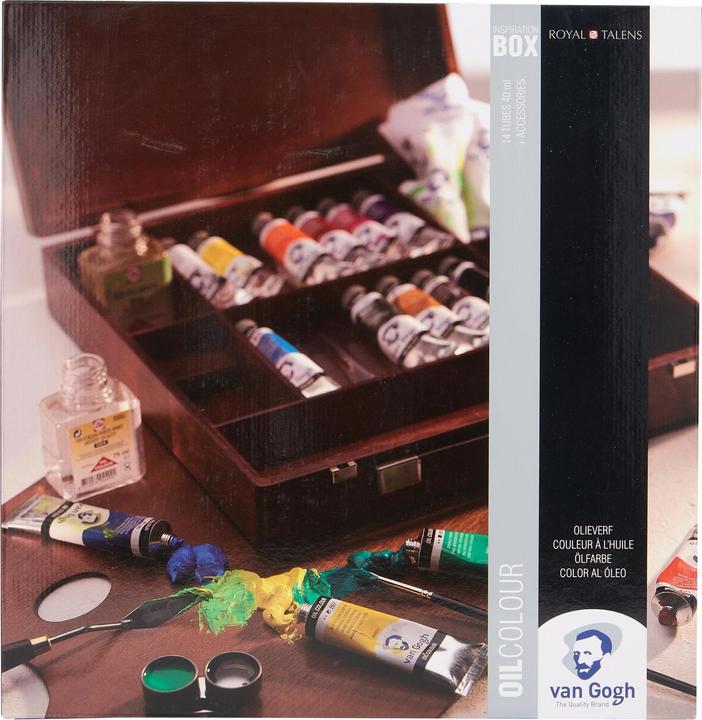 Actual product image Talens Inspiration Box Oil (Assorted, 40 ml)