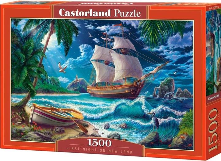 Actual product image Castorland First Night on New Land Puzzle 1500 pieces (1500 pieces)