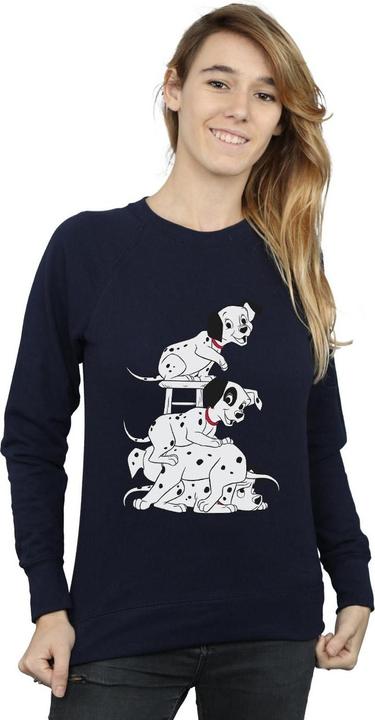 Actual product image 101 Dalmatians Womens/Ladies Chair Sweatshirt (M)