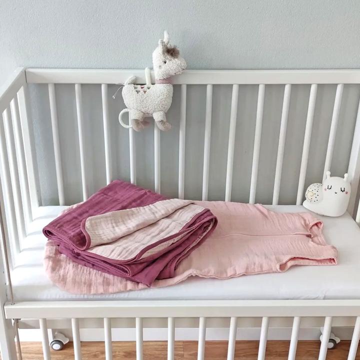 Produktbild Makian Musselin-Schlafsack - Puder - Schlafsäcke (100 cm)