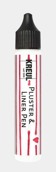 Image du produit Kreul Pluster & LinerPen, 29 ml (Blanc, 29 ml)